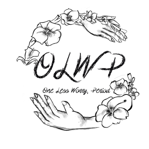 One Less Worry, Period Logo